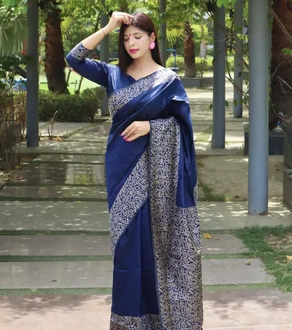 Marziyaa_Self_Design_Banarasi_Jacquard_Saree_(Blue)