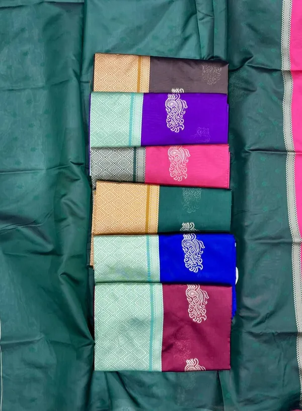 Marziyaa_Floral_Print_Banarasi_Jacquard_Saree_(Maroon)