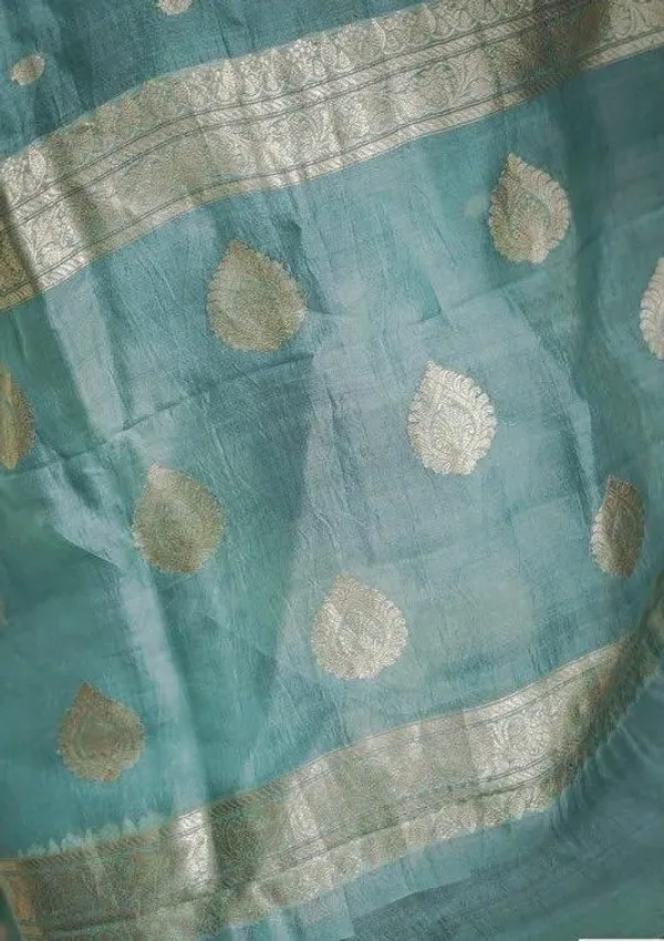 Marziyaa_Printed_Woven_Self_Design_Banarasi_Cotton_Silk_Saree_(Light_Blue)