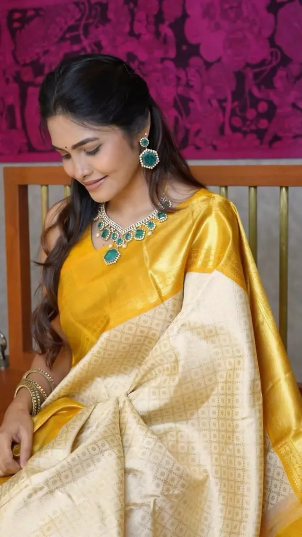 Marziyaa_Self_Design_Woven_Banarasi_Cotton_Silk_Saree_(Cream)
