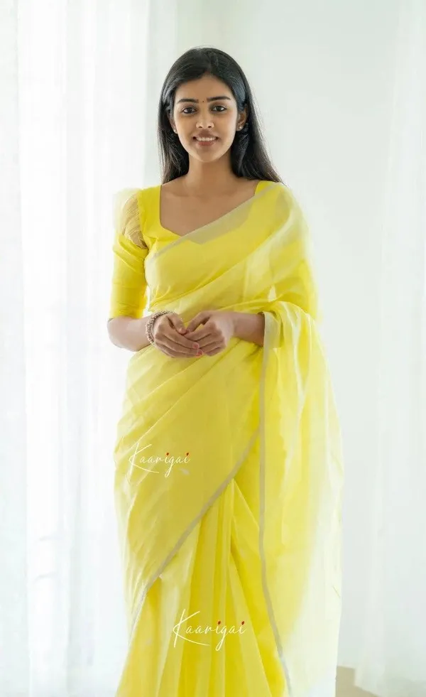 Marziyaa_Plain_Daily_Wear_Brocade_Saree_(Yellow)