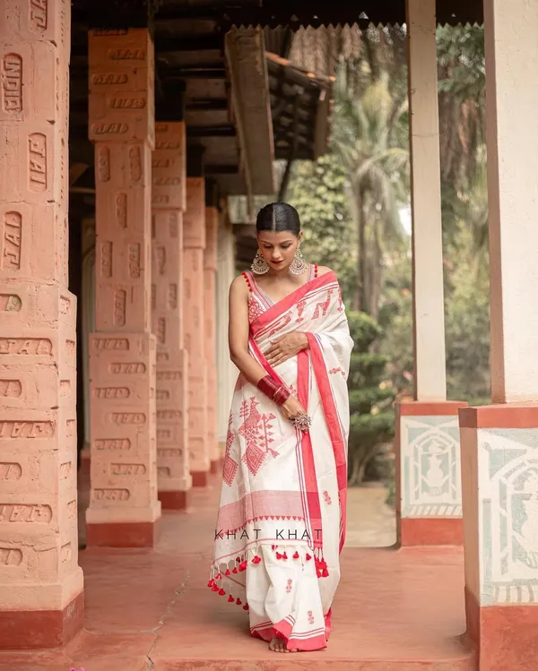 Marziyaa_Printed_Tant_Chanderi_Brocade_Saree_(White)