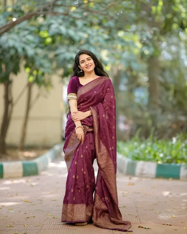 Marziyaa_Woven_Banarasi_Brocade_Saree_(Magenta)