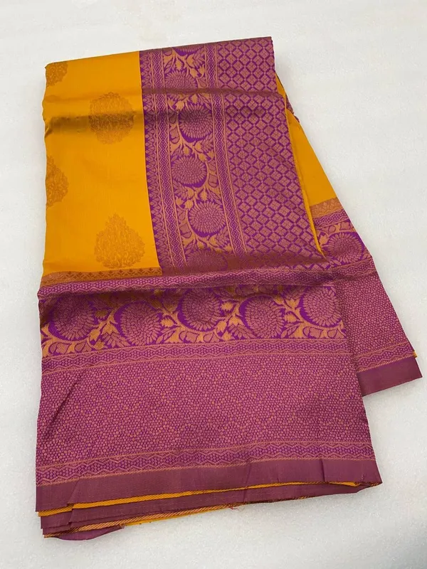 Marziyaa_Self_Design_Banarasi_Jacquard_Saree_(Yellow)