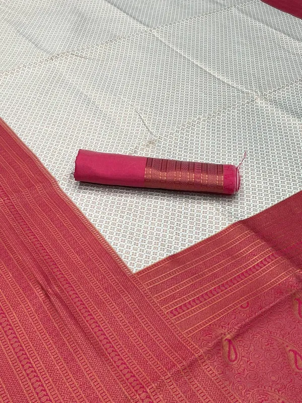 Marziyaa_Self_Design_Banarasi_Jacquard_Saree_(Pink_White)