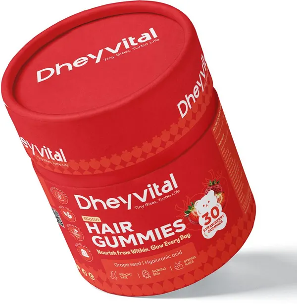 Dheyvital_Hair_Gummies_With_Biotin_Zinc_And_Folic_Acid,_Vitamins_A-E,_C_And_D_Veg_30_Gummies