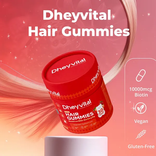 Dheyvital_Biotin_Hair_Gummies_For_Hair_Growth,_Strong_Nails_And_Glowing_Skin_30_Tablets