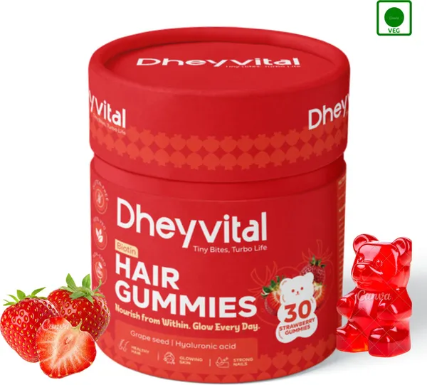 Dheyvital_Biotin_Gummies_For_Hair_Growth,_Skin_Glow_And_Nails_Strength_30_No