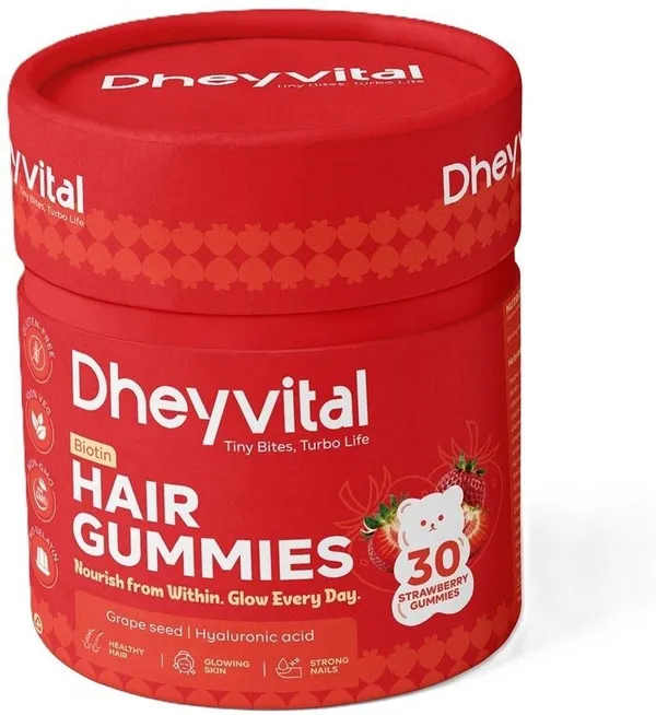 Dheyvital_Biotin_Hair_Gummies_Hair_And_Skin_Vit_A,_C,_E,_Zinc_And_Fibre_Vegan_Andgut_Friendly_30_Tablets