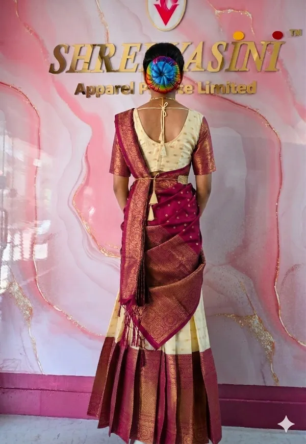 Maroon_White_Lichi_Silk_Zari_Brocade_Lehenga_Choli_For_Girls