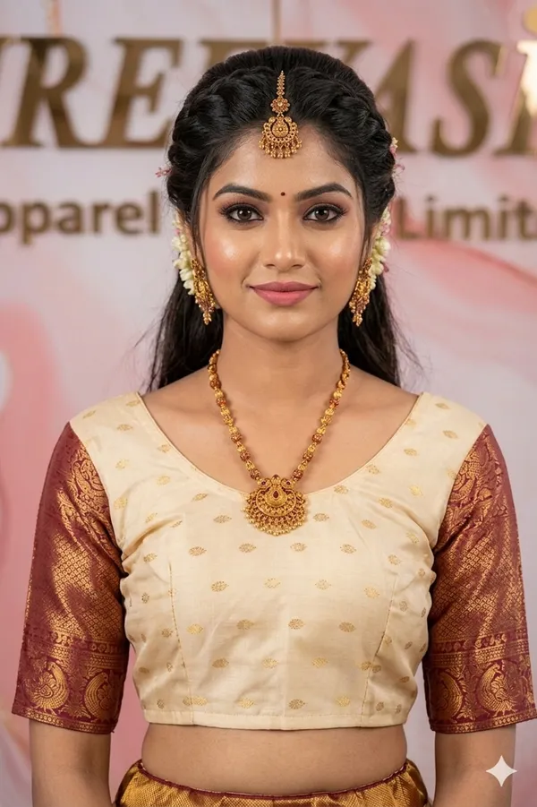 Maroon_White_Lichi_Silk_Zari_Border_Lehenga_Choli_For_Girls