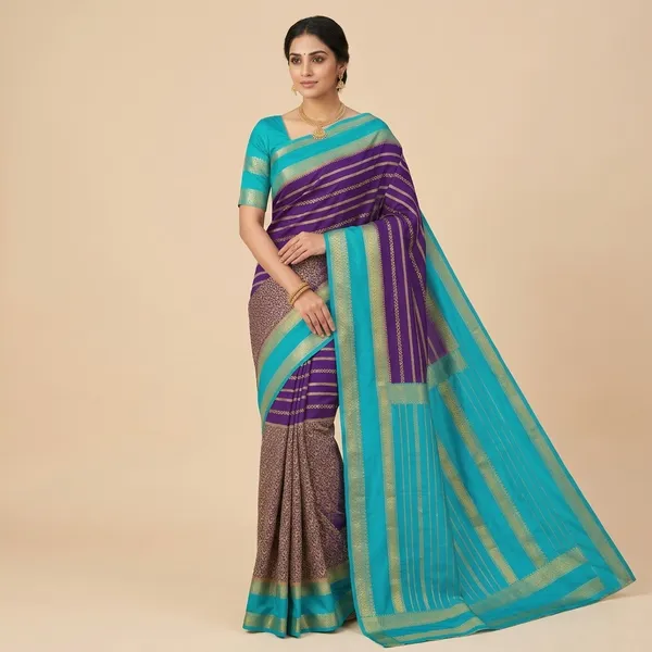 Blue_Art_Silk_Zari_Border_Woven_Saree_For_Women