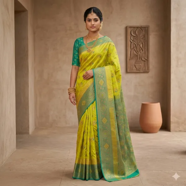 Light_Green_Kanjivaram_Silk_Zari_Woven_Saree_For_Women