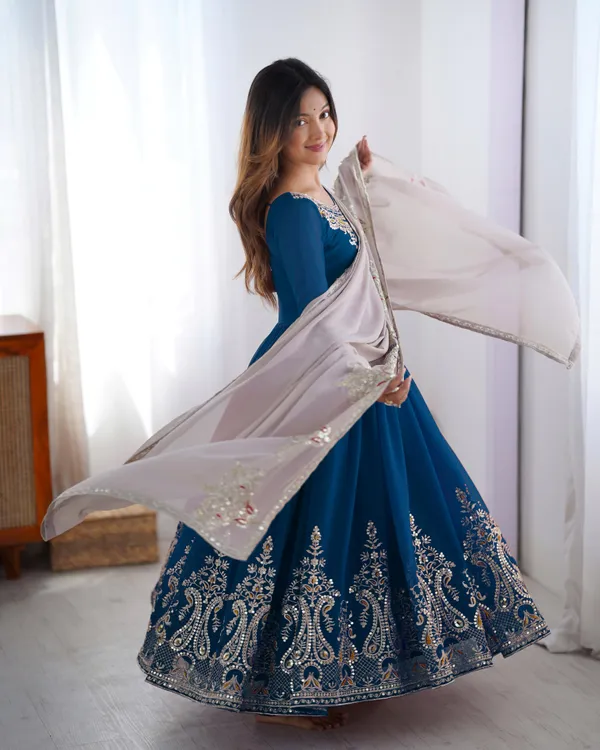 Blue_Georgette_Embroidery_Sequence_Full_Sleeve_Anarkali_Suit_For_Women