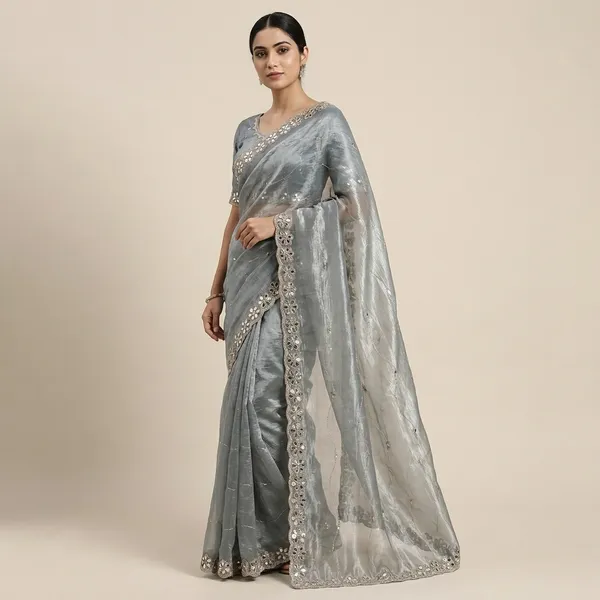 Ash_Burberry_Silk_Embroidered_Mirror_Work_Saree_For_Women