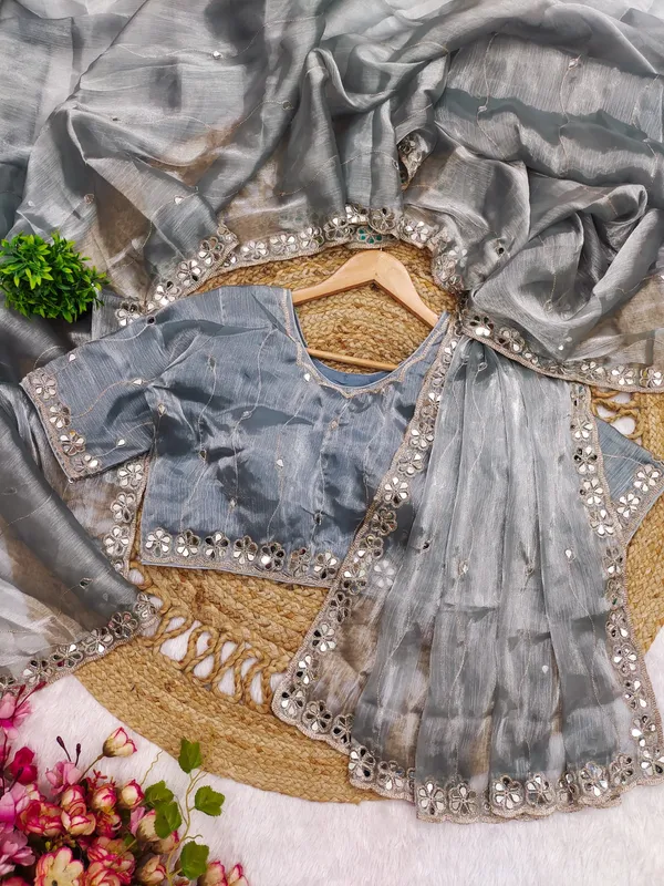 Ash_Burberry_Silk_Embroidered_Mirror_Work_Saree_For_Women