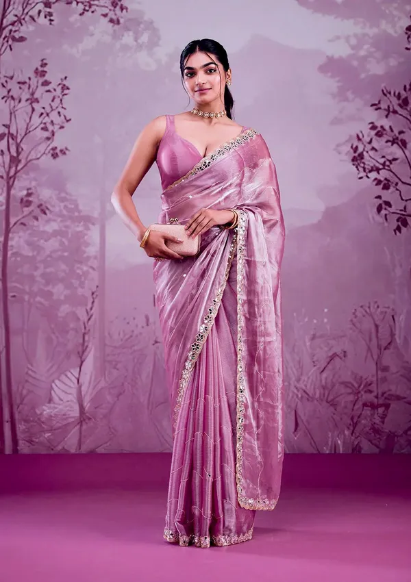 Pink_Burberry_Silk_Embroidered_Mirror_Work_Saree_For_Women