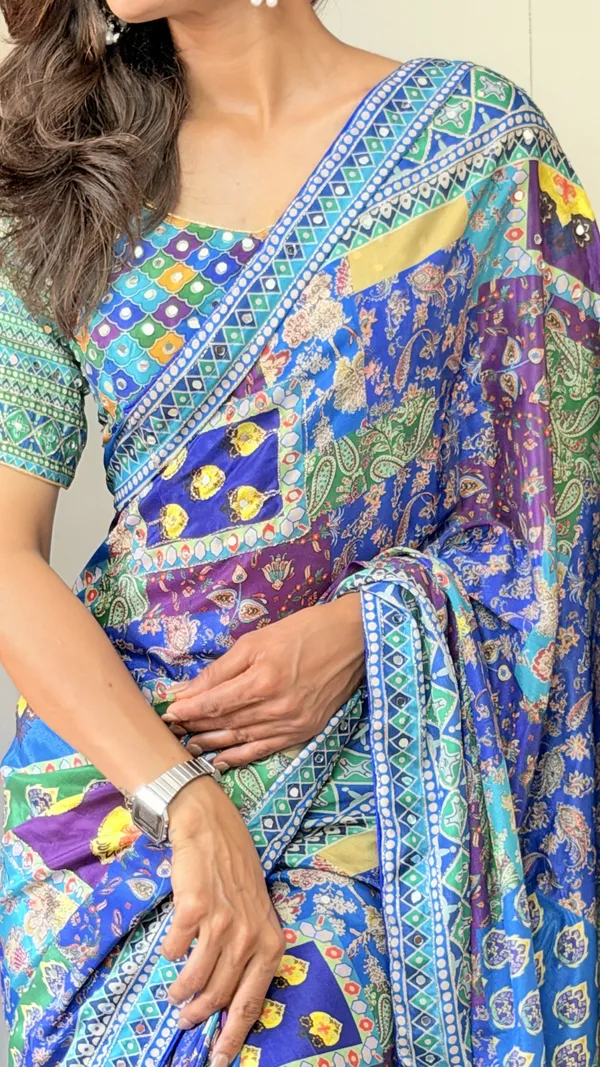 Riyvaa_Morni_Premium_Silk_Mirror_Work_Ready-to-Wear_Saree