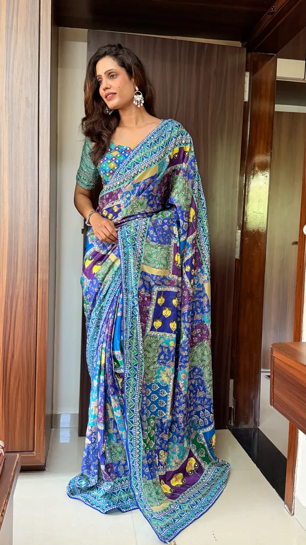 Riyvaa_Morni_Premium_Silk_Mirror_Work_Ready-to-Wear_Saree