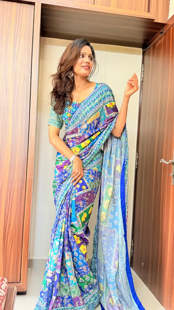 Riyvaa_Morni_Premium_Silk_Mirror_Work_Ready-to-Wear_Saree