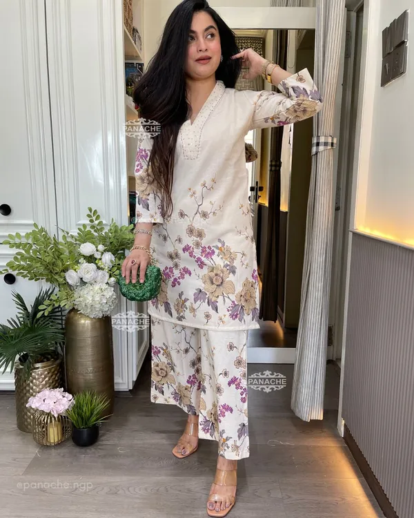 Riyvaa_Pure_Lilan_Cotton_Handwork_Co-Ord_Set_with_Bracelet