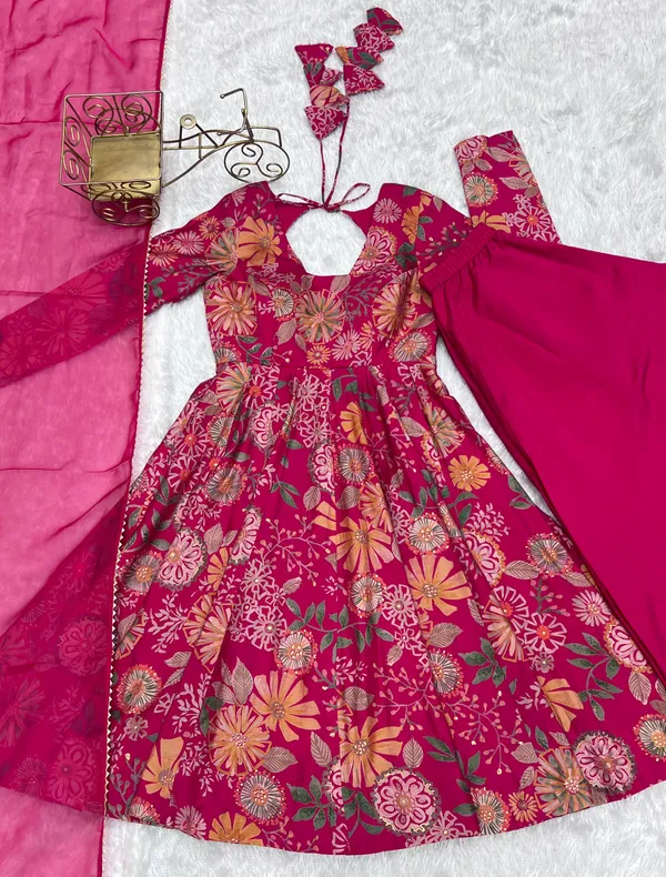 Riyvaa_Roman_Silk_Chanderi_Kediya_Kurta_Set_with_Palazzo_&_Organza_Dupatta