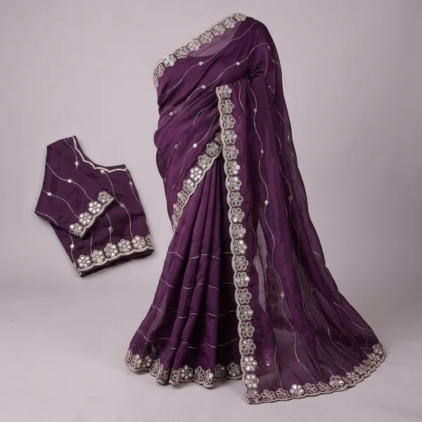 Lavender_Burberry_Silk_Embroidered_Mirror_Work_Saree_For_Women