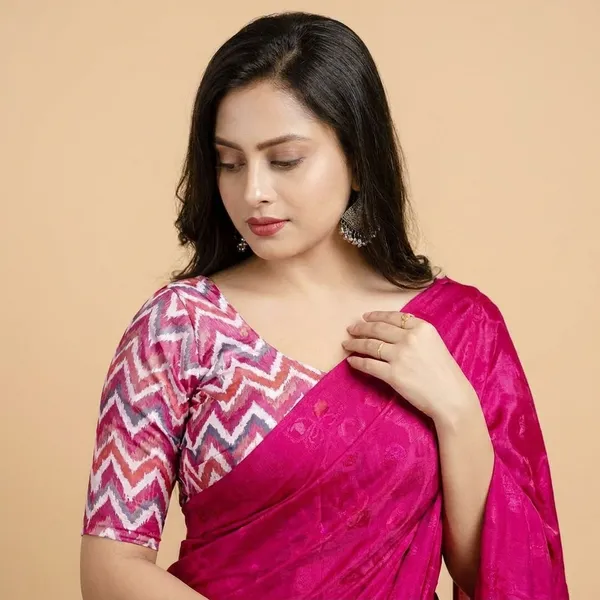 Pink_Turkey_Silk_Woven_Butterfly_Saree_For_Women