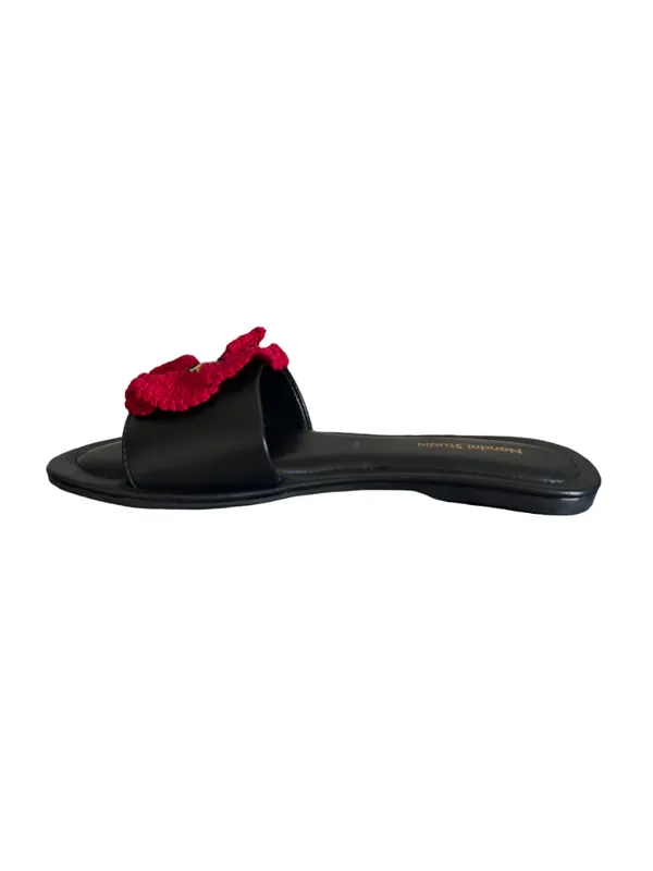 Black_Synthetic_Slip_On_Crochet_Poppy_Flats_For_Women