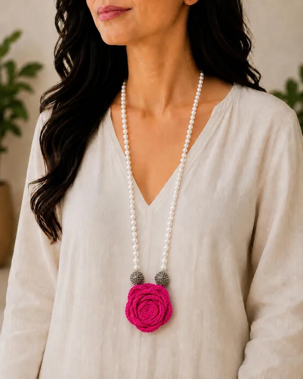 Rose_Necklace_-_Magenta
