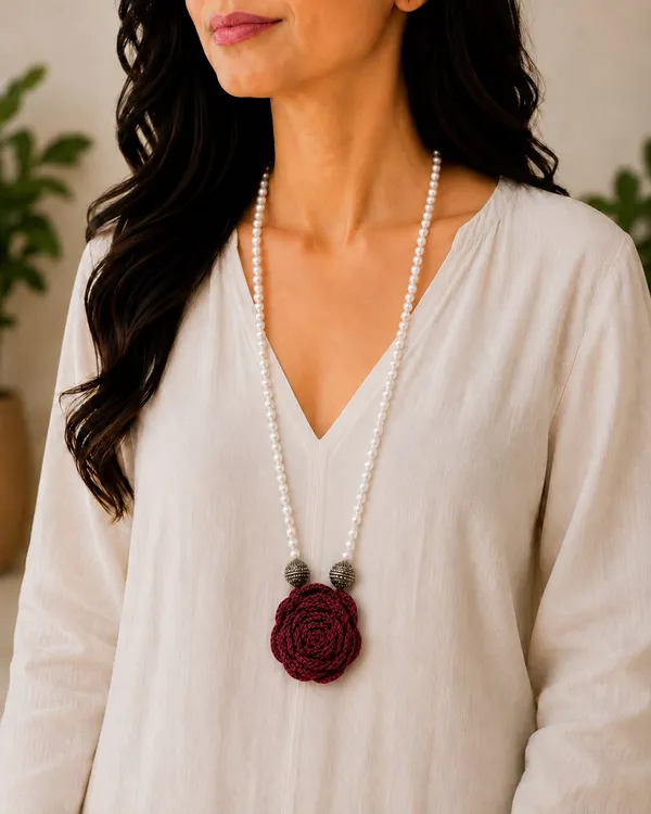 Rose_Necklace_-_Maroon