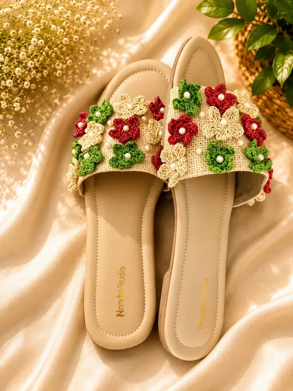 Women’s_Crochet_Flowers_Open_Toe_Slides