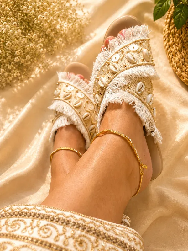 Women’s_Pearl_&_Cowrie_Shell_Embellished_Open_Toe_Criss_Cross_Slides