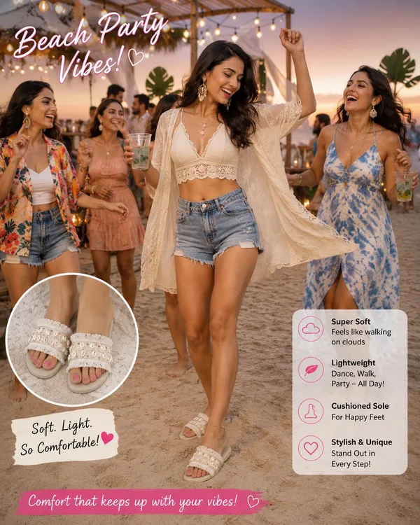 Women’s_Shell_&_Beaded_Embellished_Open_Toe_Slides
