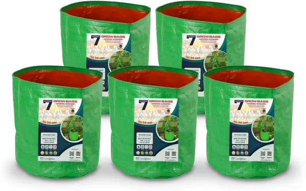 Grow_Bag_15_X_15_Inch,_Pack_5_-_Hdpe_Uv_Treated_250_Gsm_-_Gardening_Plant_Bag_Grow_Bag_(Pack_of_5)