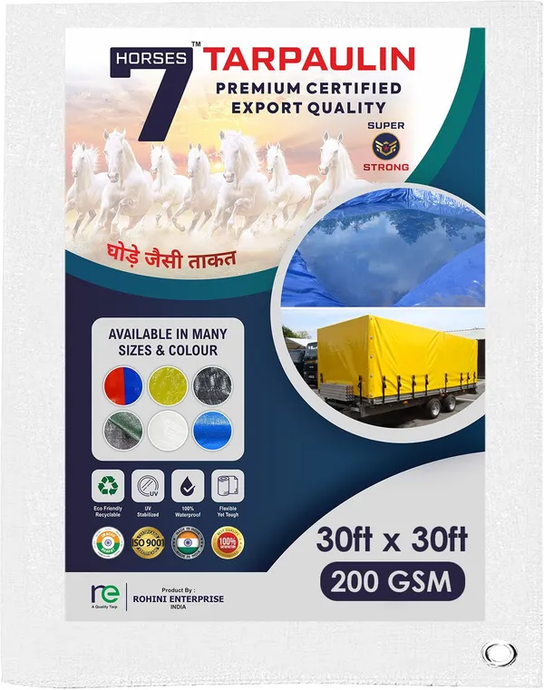 Tarpaulin_Sheet_Waterproof_30X30_Ft_(200_Gsm)-Polyethylene_Tarp_With_Eyelet_Tent_-_For_Multipurpose_Uv_Treated_Tirpal_Tadpatri_Cover_For_Truck,_Roof,_Rain_Or_Sun_(White)