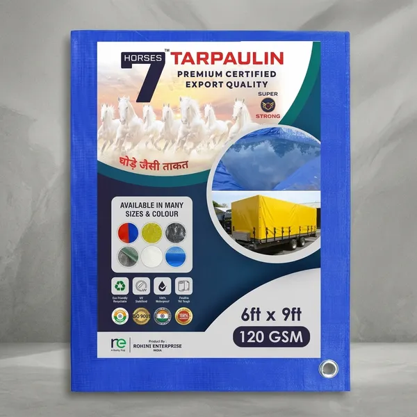 Tarpaulin_Sheet_Waterproof_6X9_Ft._(120_Gsm)-Polyethylene_Tarp_With_Eyelet_Tent_-_For_Multipurpose_Uv_Treated_Tirpal_Tadpatri_Cover_For_Truck,_Roof,_Rain_Or_Sun_(Blue)