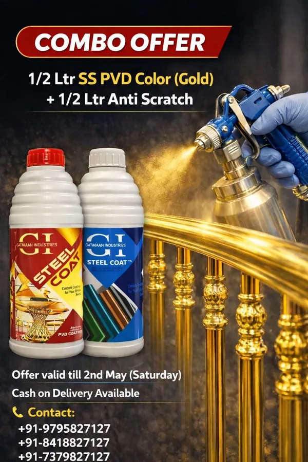 Pack_3_Of_Steel_Coat_-_Pvd_Combo_Gold,_&_Anti_Scretch_Paint_Total_1000_Ml_-Mirror_Gloss_Finish