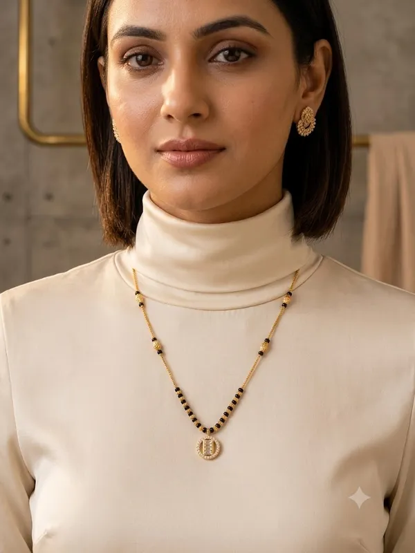 Auraa_Emerald_Halo_Mangalsutra