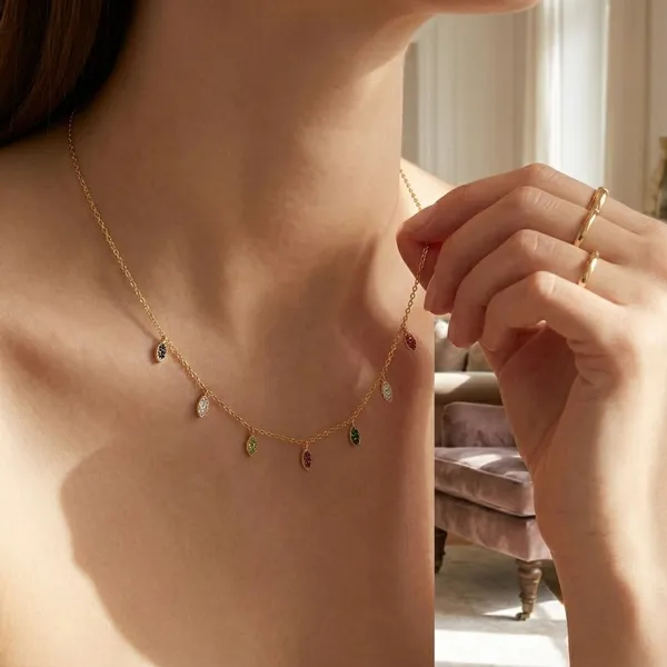 Aura_Multi_Color_Dainty_Necklace