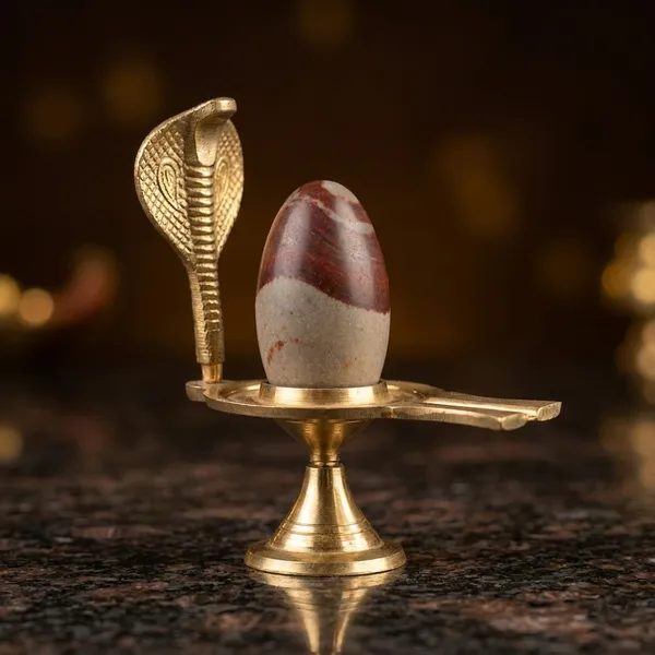 Narmada_Stone_Pooja_Multicolor_Narmadeshwar_Shivling_Idol