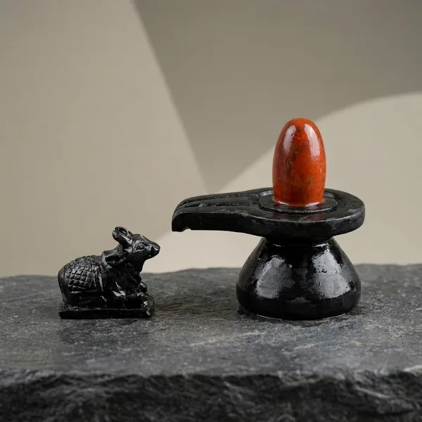 Narmada_Stone_Pooja_Multicolor_Shivling_Idol