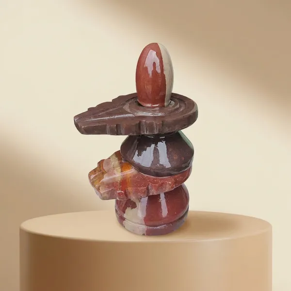 Narmada_Stone_Spiritual_Multicolor_Narmadeshwar_Shivling_Idol