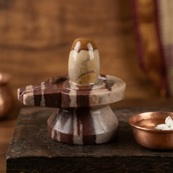 Narmada_Stone_Pooja_Multicolor_Narmadeshwar_Shivling_Idol