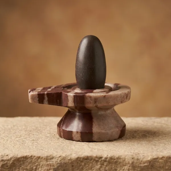 Narmada_Stone_Pooja_Multicolor_Narmadeshwar_Shivling_Idol