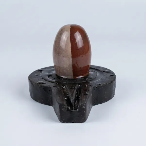 Narmada_Stone_Pooja_Multicolor_Mahadev_Shivling_Showpiece