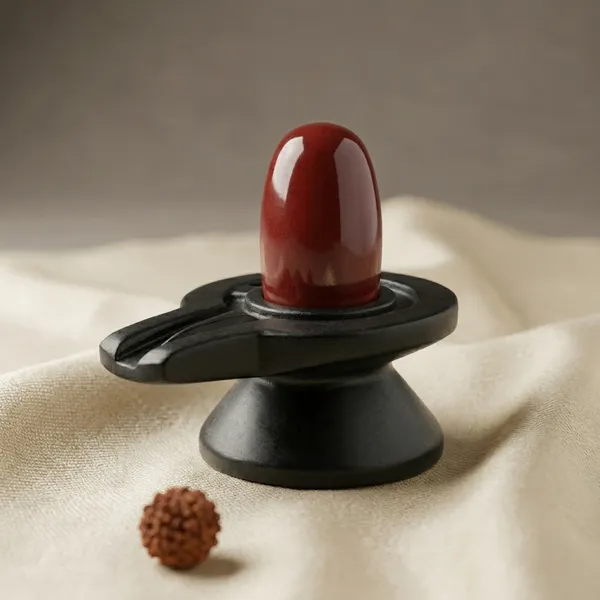 Narmada_Stone_Spiritual_Red_Narmadeshwar_Shivling_With_Jaladhari_Set