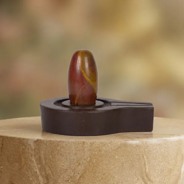 Narmada_Stone_Spiritual_Multicolor_Ardhnareshwar_Shivling_Idol