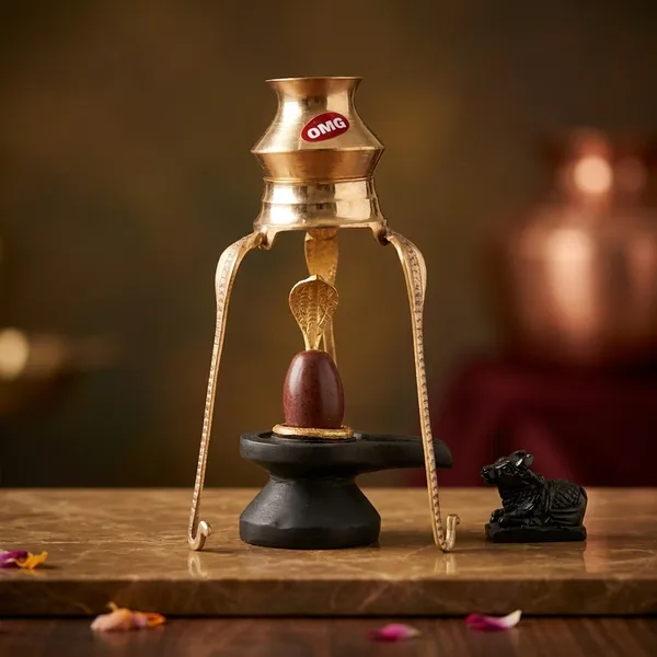 Narmada_Stone_Spiritual_Gold_Narmadeshwar_Shivling_Showpiece