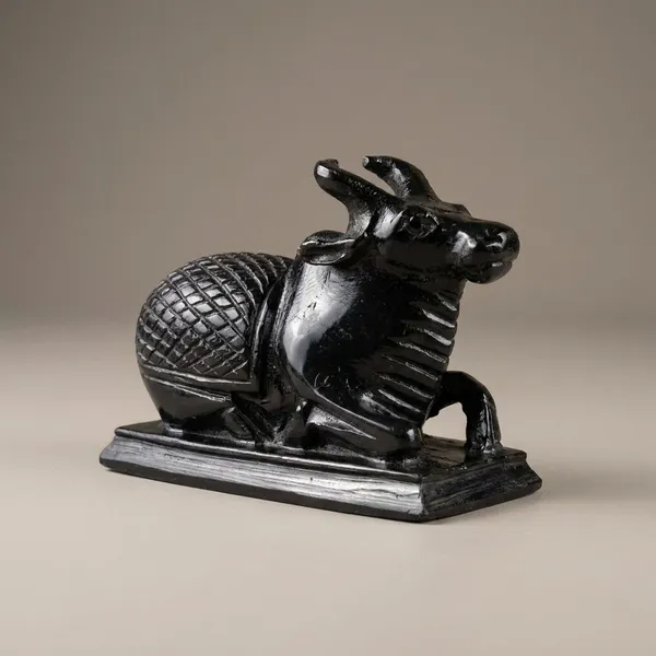 Narmada_Stone_Spiritual_Black_Nandi_Idol